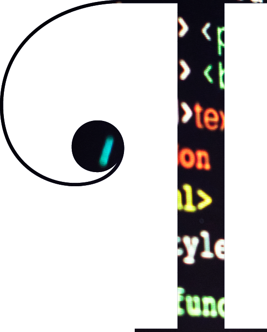 Computer program coding on screen