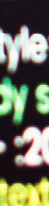 Computer program coding on screen