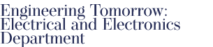 Engineering Tomorrow: Electrical and Electronics Department